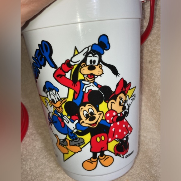 1992 DISNEY PARKS POPCORN BUCKET WHIRLEY ORVILLE REDENBACHER MICKEY MOUSE & GANG - Picture 13 of 16